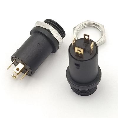 China audio & PJ-31640 Jack-4 Video Panel Mount Female Pole 3.5 Mm Connector Audio Jack for sale