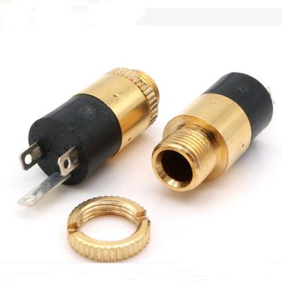 China audio & Gold Plated Video 3.5 Phone Jack 3pin 4pin Female Jack Connector for sale