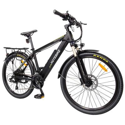 China Aluminum alloy 26 inch mtb frame 36V hid battery electronic electric mountain bike 48V 350w 500w 750W mtb for sale