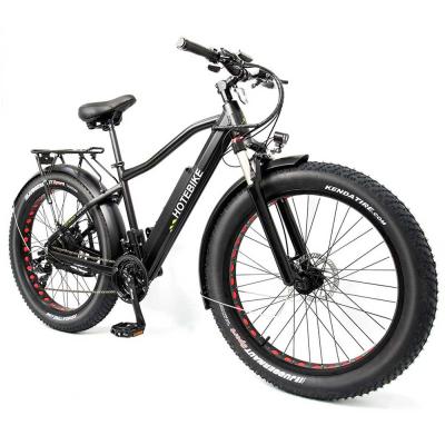 China Chinese aluminum alloy 26*4.0 inch fat tire 48v 750w 1000w electric bicycle bicycle for sale for sale