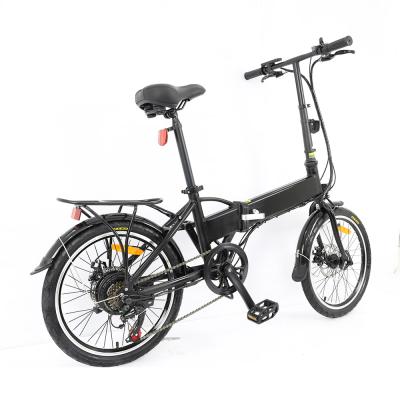 China Standard 20 Inch Alloy Frame Mini Folding Electric Bike 36V 350w Motor for sale