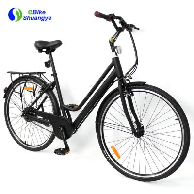 China Factory price best Chinese economic city standard lithium battery electric bike 250W 700C for sale