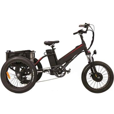 China Three Wheel 3 Wheel Electric Bike Fat Tire 3 Wheel Electric Bike For Adults 24/26 Inch 3 Wheel Electric Bike 36V 250W 350W for sale