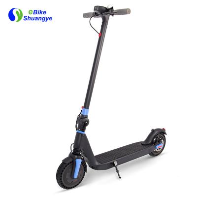 China 8.5 Inch Folding Wheel Unisex Electric Kick Scooter Electric Foot Scooters With App Control for sale