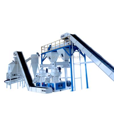 China Rice waste wood husk biomass energy 1.5t/h waste wood pellet machine /Good wood pellet machine price for sale