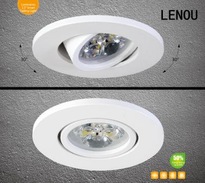 China 2.5'' Commercial Light Recessed LED Ceiling Lights with 30000h Warranty for sale