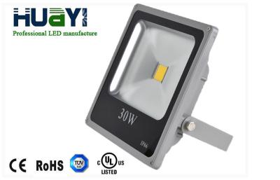 China Super Slim 5000K 6000K 30 W 24V / 12 Volt Led Flood Light Fixture With 120 degree Beam Angle for sale