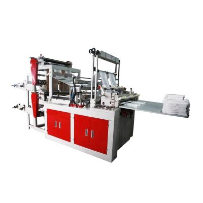 中国 GFQ Series carry bag cloth bag making machine for perforated plastic bag 販売のため