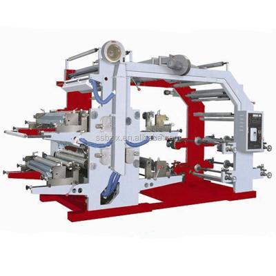 China Flexo Printing Machine Flexographic Printer Engineers Price 4 Four Colors Available to Service Machinery Overseas Automatic 15kw zu verkaufen