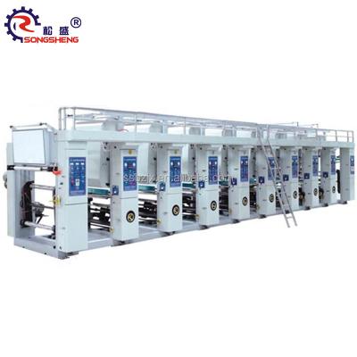 Cina Multi Colors Printer Rotogravure Printing Machine Engineers Available to Service Machinery Overseas CE/ISO9001 Multicolor CN;ZHE in vendita