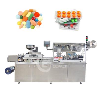 China Medical Food Aluminum Foil Automatic Sealing Pill Tablet Capsule Blister Packing Machine for sale