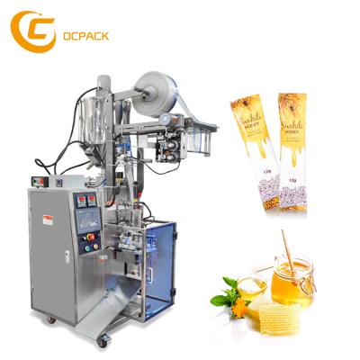 China CLOTHING In Stock Automatic 12g 15g 20g 35g Honey Sachet Packing Machine for sale