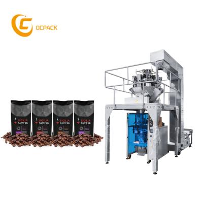 China GARMENT Factory Supplier Vertical Automatic Adzuki Beans Powder Granules Red Chips Coffee Beans White Beans Roast Grind Packing Machine for sale