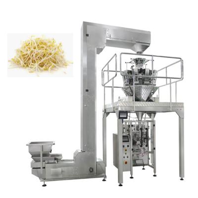 China CLOTHING Multihead Weigher Packing Machine Mung Bean Sprout Packing Machine for sale