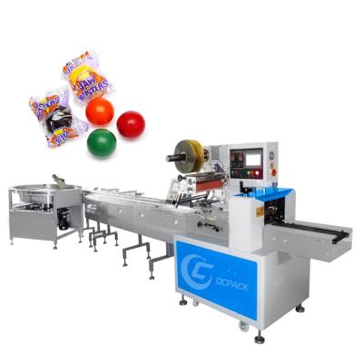 China OC-250B OC-250B High Speed ​​Hard Candy Small Lollipop Individual Wrapping Pillow Wrapping Machine for sale