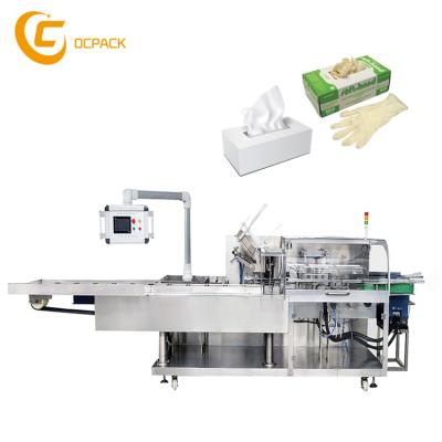 China Automatic Food Carton Box Packaging Machine for Box Packaging Machine Tissue Box Packaging Machine for sale