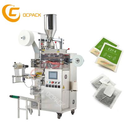 China Tea Bag Automatic CLOTHING Double Chamber Inner And Outer Packing Machine for sale