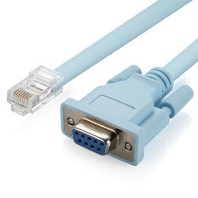 China Car Customized Internet Cable DP 9 Pin Male To Male Computer RJ45 Data Transfer Cable for sale