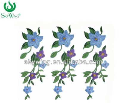 China 3D embroidery flower patches for sale