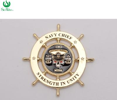 China Europe military navy chief coin for sale