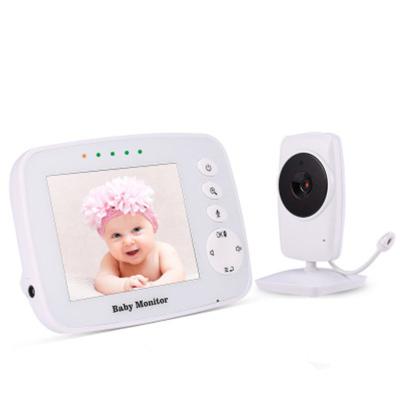 China Music Player 3.2 Inch Night Vision Two Way Full HD Nanny Wireless Baby Monitor Camera Baby Cry Audio Video Camera for sale