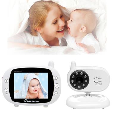 China Video Wireless Smart Music Player 3.5 Inch Baby Monitor With Interchangeable Optical Lens for sale