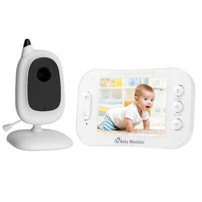 China 3.5 Inch LCD Screen Display Night Vision Infant Camera Music Player, Two Way Audio Wireless Baby Monitor for sale