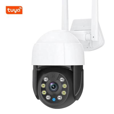 China PAN-TILT Tuya 2MP PTZ Wifi Camera Cloud Surveillance Security CCTV Camera Outdoor Home Security IP Audio Auto Tracking Wireless Camera for sale