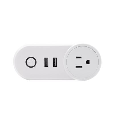 China Google Home WIFI Plug Google Smart Remote WIFI Smart Home Directly Connectable With Alexa Mini Wifi Smart USB Plugs EU UK USA Wifi Plug for sale