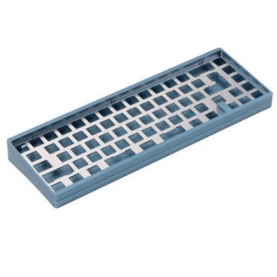 China Clean Machining Aluminum Frame CNC Alumnum House CNC Keyboard Keyboard Kit Mechanical Prototype Anodized for sale