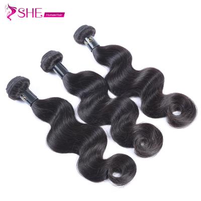 China Wholesale Retail 10A China Body Wave Human Hair Brazilian Virgin Hair Grade Top Selling 18 20 22inch for sale