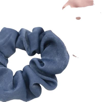 China Korea Women Fashion Silk Scrunchies For Hair Elastic Hair Bands Hair Ties Ponytail Holder for sale