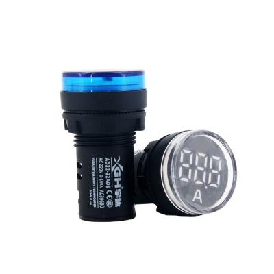 China High Quality Warehouse Machine AD22B-22ADS 22MM 230V Digital Voltage Indicator Digital Indicator Light for sale