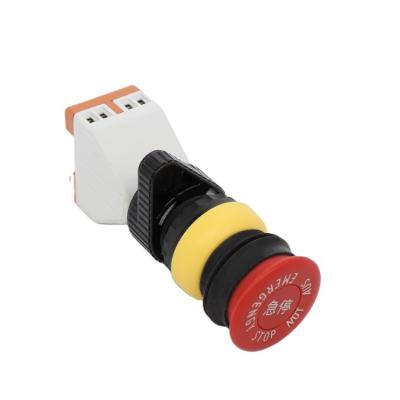 China ZH release rear emergency stop rotation lock board push explosion-proof push button switch for sale