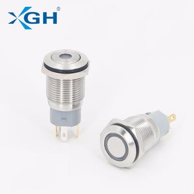 China Factory Supply Elevator Push Button Metal Push Button Switch Brass Stainless/Nickel Plated Push Button for sale