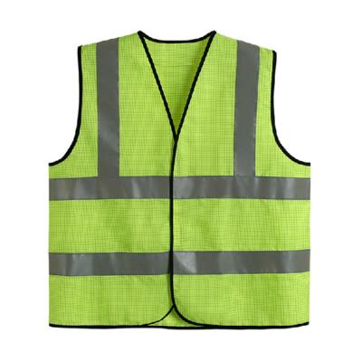 China Vest Jacket Comfortable Reflective Tape Mesh Fabric Construction Security Safety Invest Reflective Clothing for sale