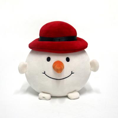 China Super Cute Funny Grinch Plush Doll Stuffed Plush Sound Doll Christmas Snowman For Sale for sale