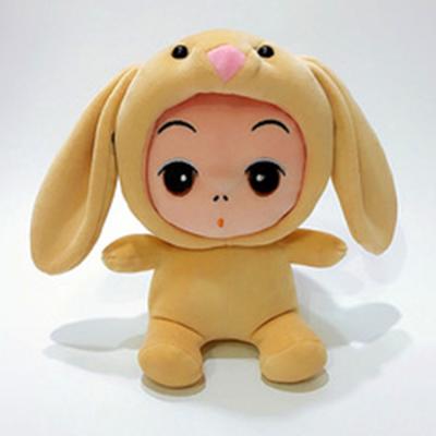 China Kawaii Plush Toys Factory Stuffed Bunny Doll Plush Girl Lovely Soft Stuffed Toy for sale