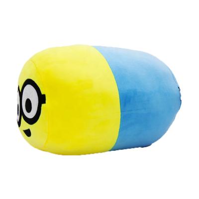 China Plush Soft Toys Factory Cartoon Minion Custom Decor Tile Soft Cushion Pillow for sale