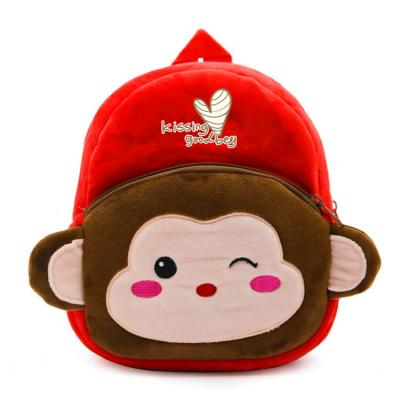 China 2021 BSCI Factory Cute Stuffed Plush Kids Backpack Stuffed Animal School Bag For Kids Gift Custom Sizes for sale