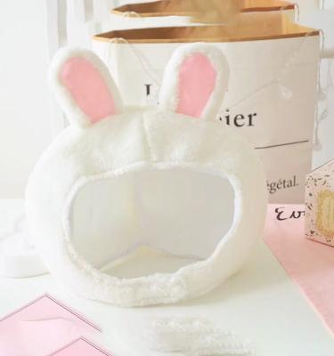 China 2021 Hot BSCI Audited Chinese Factory OEM Soft Baby Beanie Plush Hat With Long Ears for sale