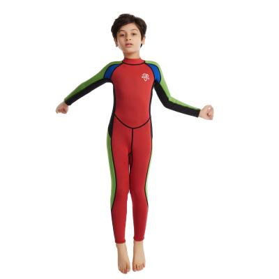 China W1068 Hot Kids Neoprene Wetsuit Kids Neoprene One-Piece Wetsuit Kids Ultraviolet Diving Suit Antibacterial for sale