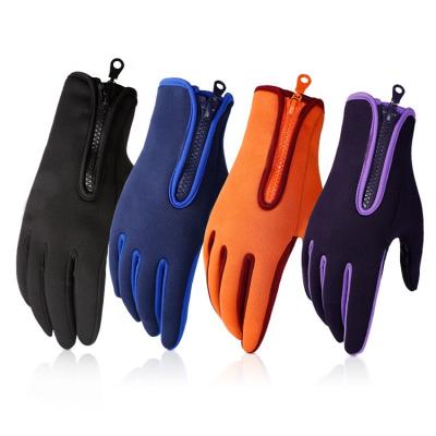 China Breathable + Wear Resistance Colorful Bright Color Sports Bike Waterproof Touch Screen Fingertip Windproof Shock Absorption Full Current for sale