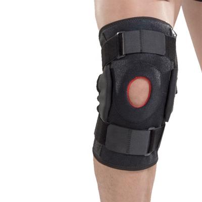 China Outdoor sports protection sample got Bilateral custom support steel plate protection tibial joint knee protection for sale