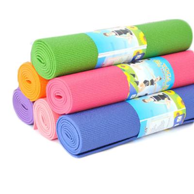 China Yoga Exercises Sell For Women Men For Fitness Body Print Custom Multi Color Eco-Friendly PVC Wholesale 8mm Non Slip Yoga Mat for sale