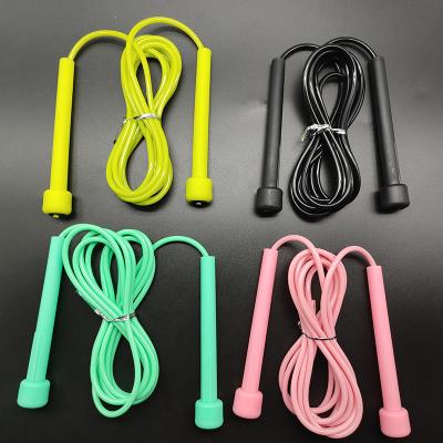 China Durable Jump Rope PVC Speed ​​Up Wholesale Beautiful Weighted Colorful Jump Rope Jump Rope For Indoor Exercise for sale