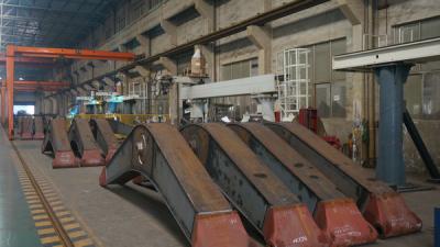 China Excavator truck long reach boom used for mining machinery  for sale