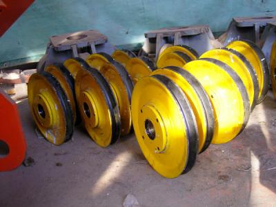 China Custom Alloy Steel Port Crane Parts / Crane Pulley For Offshore Crane Parts for sale