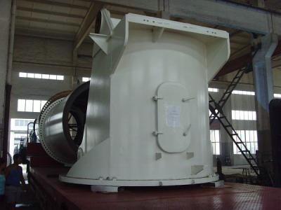 China White AISI Q345 Marine Crane Pedestal For Lifting Machinery , Marine Crane Parts for sale