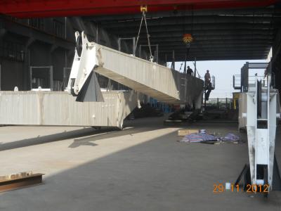 China Precision GB , ASTM Crane Boom With Alloy Steel , Jib Crane Parts For Port for sale